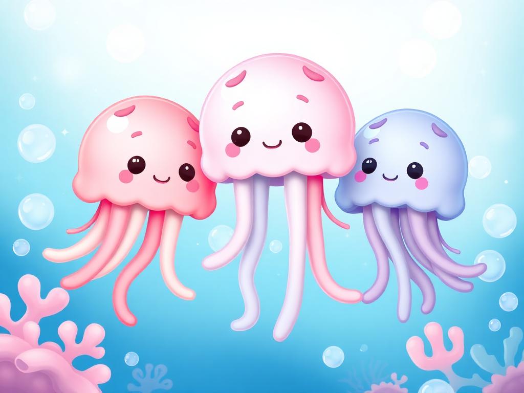 Jelly the Jellyfish Finds New Friends